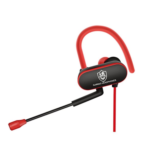 Karler Bass KR GM-803 Kulak içi Oyuncu Kulaklık - Kırmızı